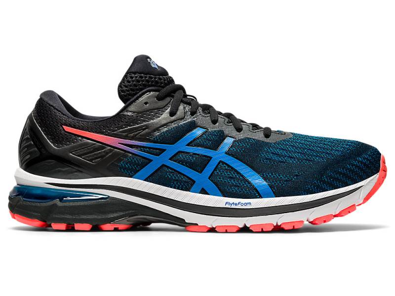 Sapatilhas Running Asics GT-2000 Homem Pretas, 4686A703.244